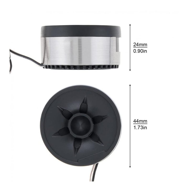 2 Pack Universal Mini Dome Tweeter 350W High Efficiency Car Audio Stage Speaker - Image 3