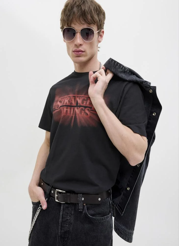 JACK & JONES Stranger Things Crew neck T-Shirt
