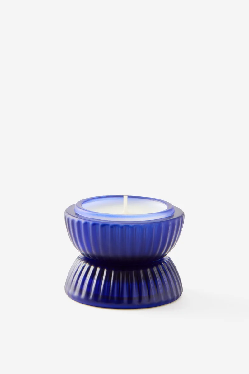 Typo Mini Stackers Glass Tea Light Candle