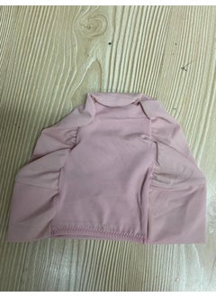 Adasea Plain Powder Hijab Swimsuit Cap  - Image 2