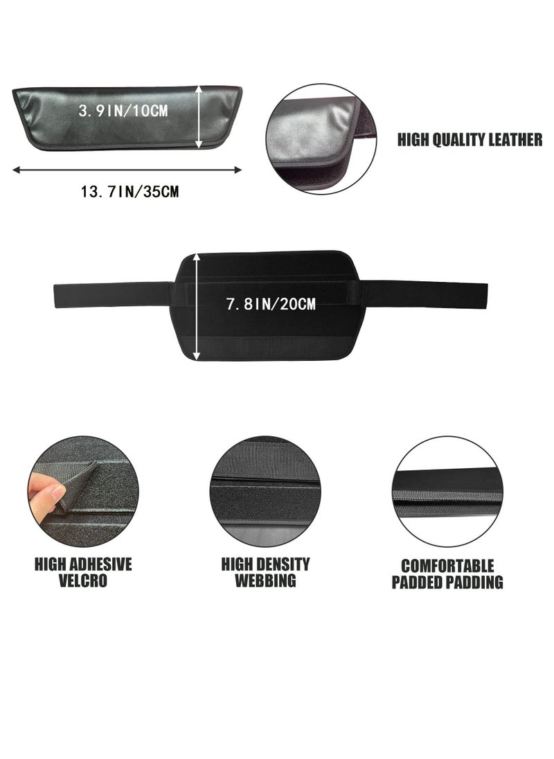 KASTWAVE - Hip Thrust Belt, Hip Belt Pads for Glute Workout,  Dumbbell Gravity Workout, with Dumbbells Kettlebells for Lunges Reverse Squat（Black） - Image 1