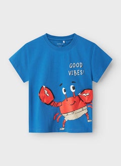 NAME IT Kids Graphic Crew Neck T-Shirt  - Image 1