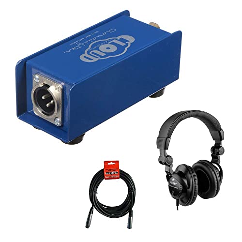 Cloud Microphones مايكروفونات كلاود كلاودليفت CL-1 منشط الميكروفون مع سماعات رأس استوديو HPC-A30 وحزمة كابل XLR - Image 1