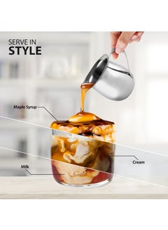 EHOMEA2Z eHomeA2Z Stainless Steel Bell Creamer Espresso Shot Frothing Pitcher Cup Latte Art 2 3 Oz  - Image 5