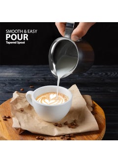 EHOMEA2Z eHomeA2Z Stainless Steel Bell Creamer Espresso Shot Frothing Pitcher Cup Latte Art 2 3 Oz  - Image 2