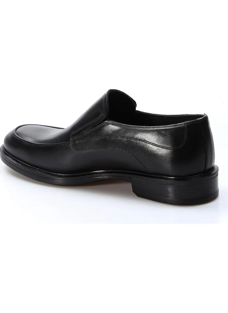 Fast Step Genuine Leather Black Men's Classic Shoes 630ma315