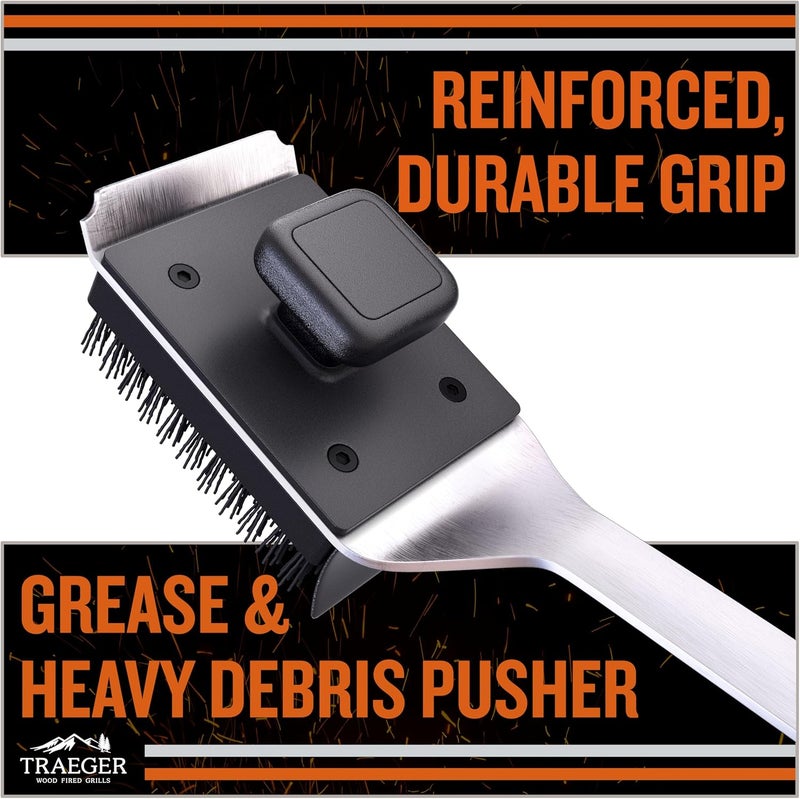 TRAEGER pellet grills bac537 bbq cleaning brush accessory - Image 3