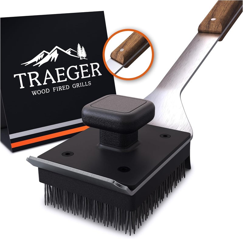 TRAEGER pellet grills bac537 bbq cleaning brush accessory - Image 1
