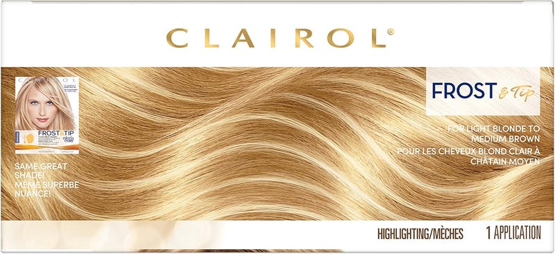 Clairol Nice n Easy Frost & Tip Original Precision Blond Highlights Hair Color Kit - Pack of 3 for Light Blond to Medium Brown Hair - Image 4
