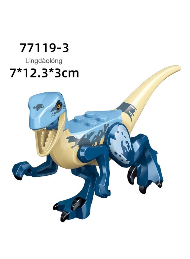 NIBEMINENT Jurassic Dinosaur Building Blocks Toy Set