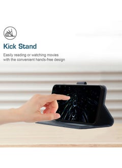 Best Choice Products For iPhone 16 Pro Case,Premium Leather Wallet Case with Card Holder Kickstand Magnetic Closure Flip Folio Case Cover for iPhone 16 Pro,Blue  - Image 4