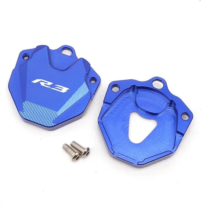 Compatible With Yamaha YZF R3 R6 Yzfr3 Yzfr6 Modified Key Cover Case Shell Protection Keychain Key Chain CNC Aluminum Motorcycle Accessories(R3 Keychain Red) - Image 4
