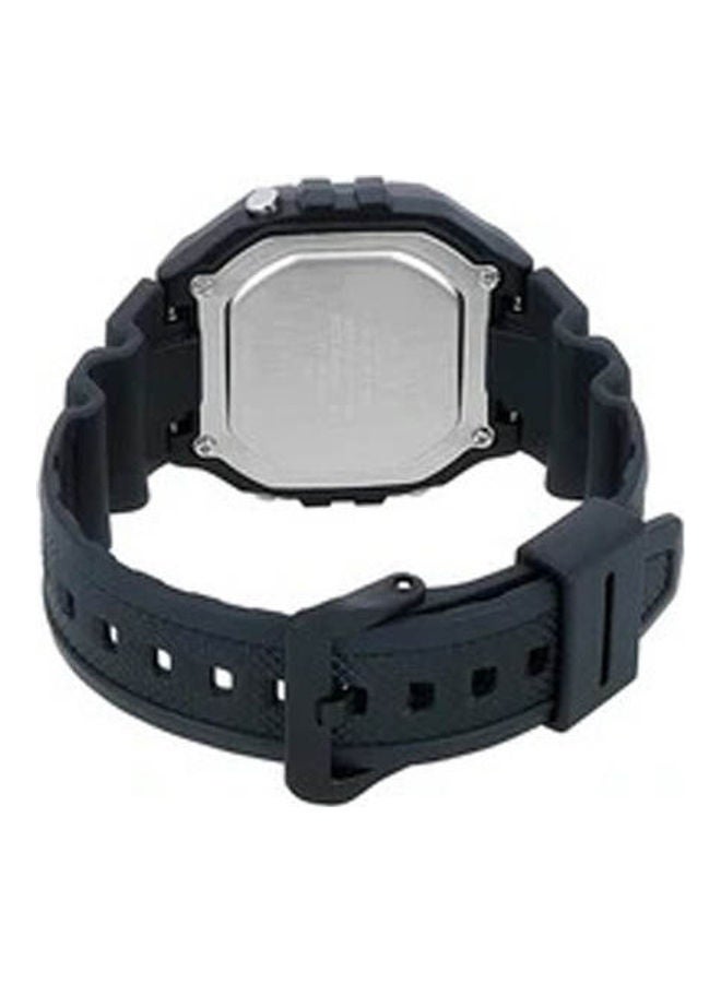 كاسيو Men Rubber Analog Watch W-219H-8BVDF - Image 2