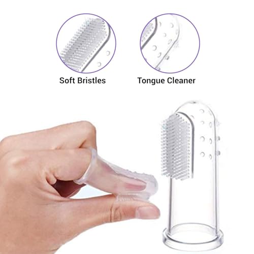 Safe-O-Kid BPA-Free Oral & Feeding Hygiene Set – 1 Baby Tongue Cleaner & 1 Silicone Feeding Bottle Cover (Assorted Colours) - Image 5