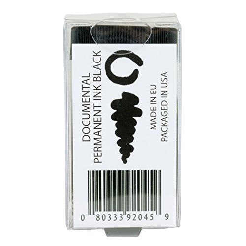 Monteverde USA Documental Permanent Fountain Pen Ink - Black - Archival-Quality Waterproof Writing Ink, 30ml Bottle - Image 5
