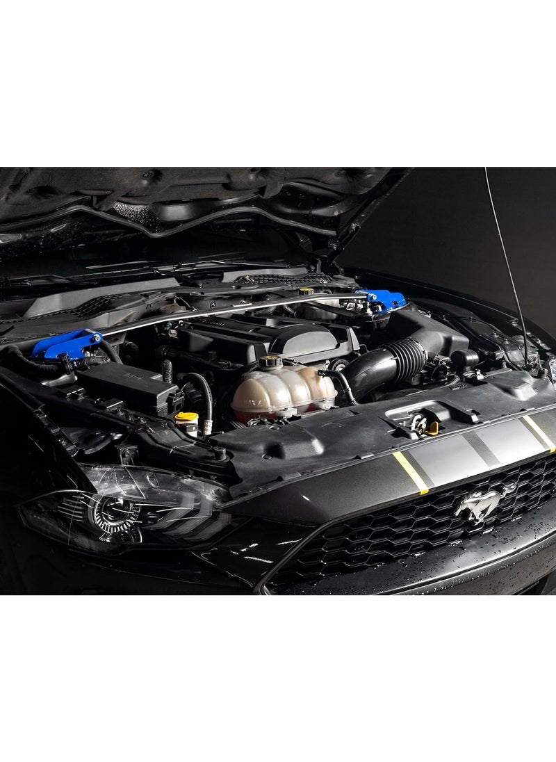 تايكو - دعامة عمود برج أمامية (زرقاء) لسيارات فورد موستانج S550 2016-2023 - Image 1