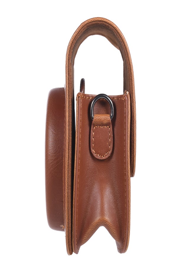 Vintage PU Protective Camera Case Bag Pouch Cover Protector w/ Strap for Fujifilm Instax Mini 90 Instant Film Camera - Image 5