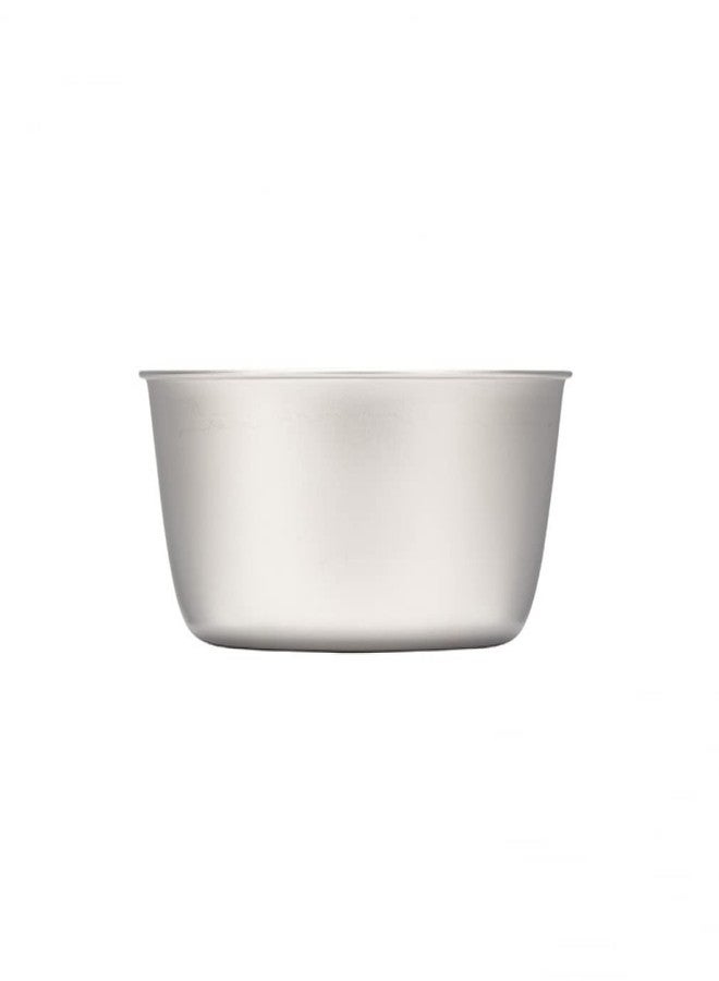 Snow Peak Titanium Trek Bowl, Durable, Lightweight, Outdoor Kitchen Essential, Stackable, Camping, Hiking, Backpacking, 1.9oz - Image 2