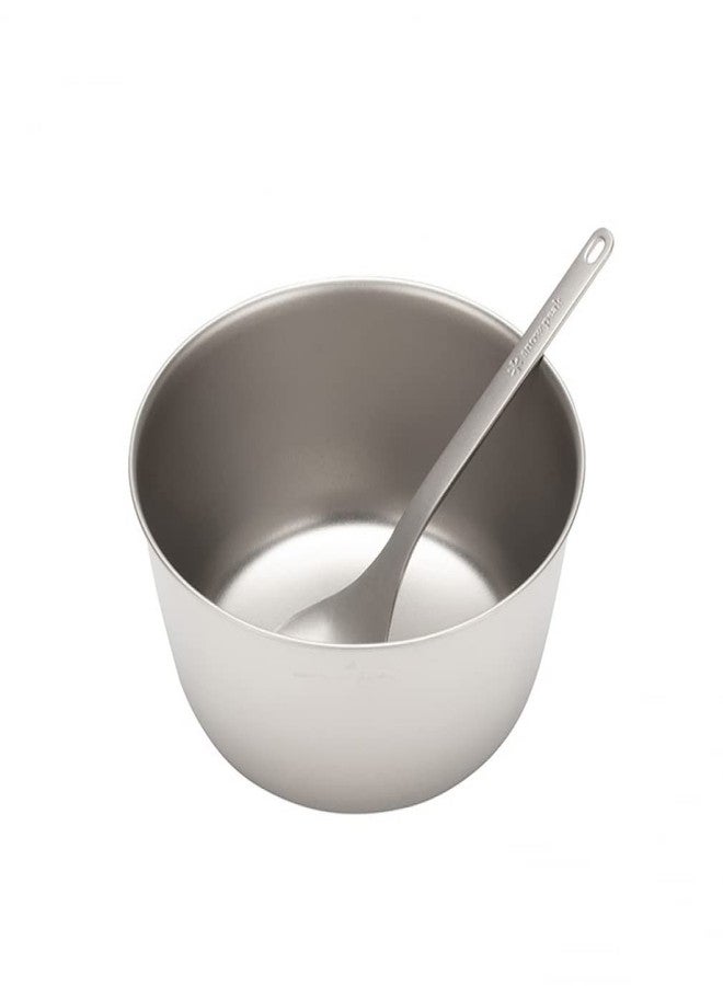 Snow Peak Titanium Trek Bowl, Durable, Lightweight, Outdoor Kitchen Essential, Stackable, Camping, Hiking, Backpacking, 1.9oz - Image 3