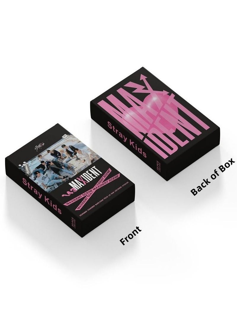 EHOME 55Pcs Stray Kids Maxident Lomo Cards  - Image 4