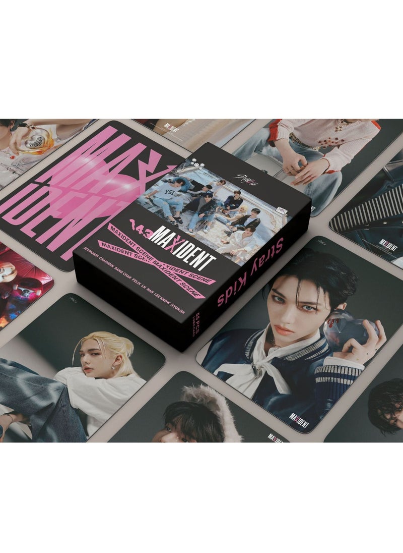 EHOME 55Pcs Stray Kids Maxident Lomo Cards  - Image 1