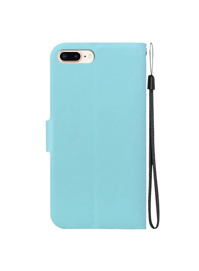 S-TOP Case For iPhone 7 Plus / 8 Plus Ultra-thin Voltage Magnetic Buckle Leather Phone Case - Image 3