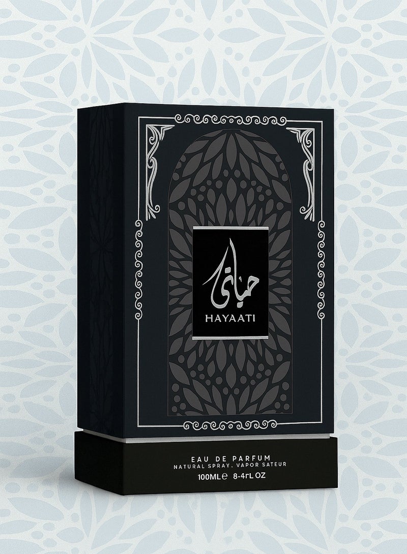ارض الزعفران عطر حياتي الفاخر للرجال | عطر دافئ وحار وحمضيات يدوم طويلًا للرجال بنفحات العود والباتشولي والجلد | ١٠٠ مل - أو دو بارفان - Image 5