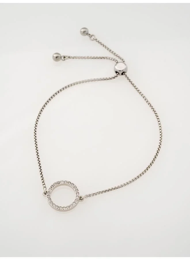 Ted Baker  BRIELLI Buckle Up Sparkle Bar Leather Bracelet for Women | Best Price UAE