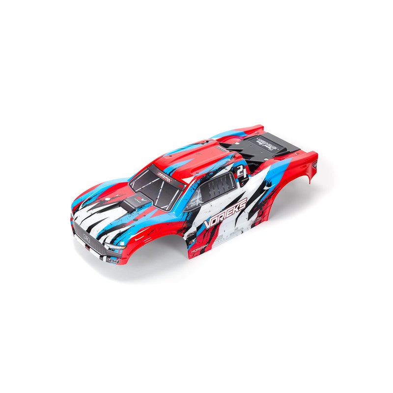 ARRMA هيكل مطلي باللونين الأحمر والأزرق ARRMA 110 VORTEKS 4X4 BLX ARA402319 - Image 3