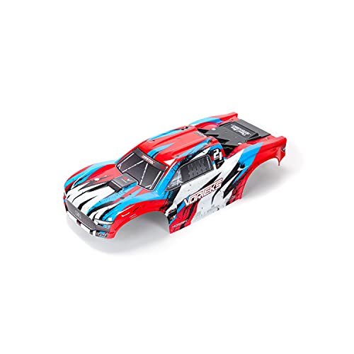 ARRMA هيكل مطلي باللونين الأحمر والأزرق ARRMA 110 VORTEKS 4X4 BLX ARA402319 - Image 1