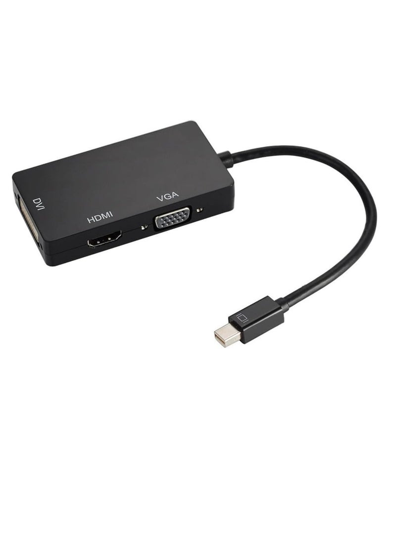 محول منفذ العرض الصغير DP إلى HDMI VGA DVI لجهاز Microsoft Surface Pro 1 2 3 4