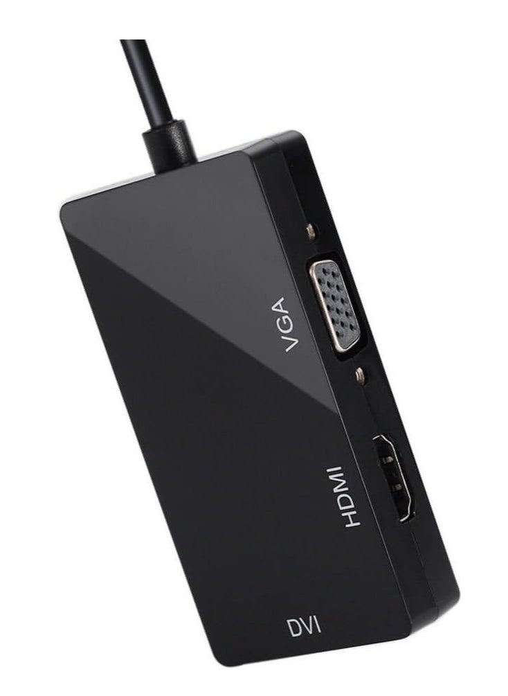 محول منفذ العرض الصغير DP إلى HDMI VGA DVI لجهاز Microsoft Surface Pro 1 2 3 4