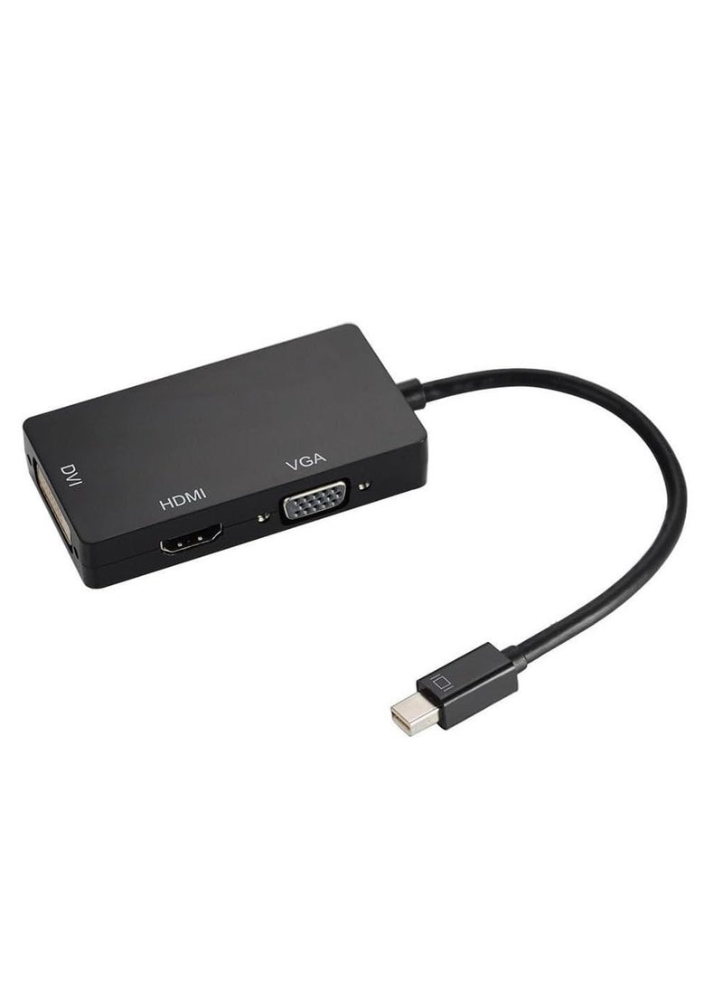 محول منفذ العرض الصغير DP إلى HDMI VGA DVI لجهاز Microsoft Surface Pro 1 2 3 4