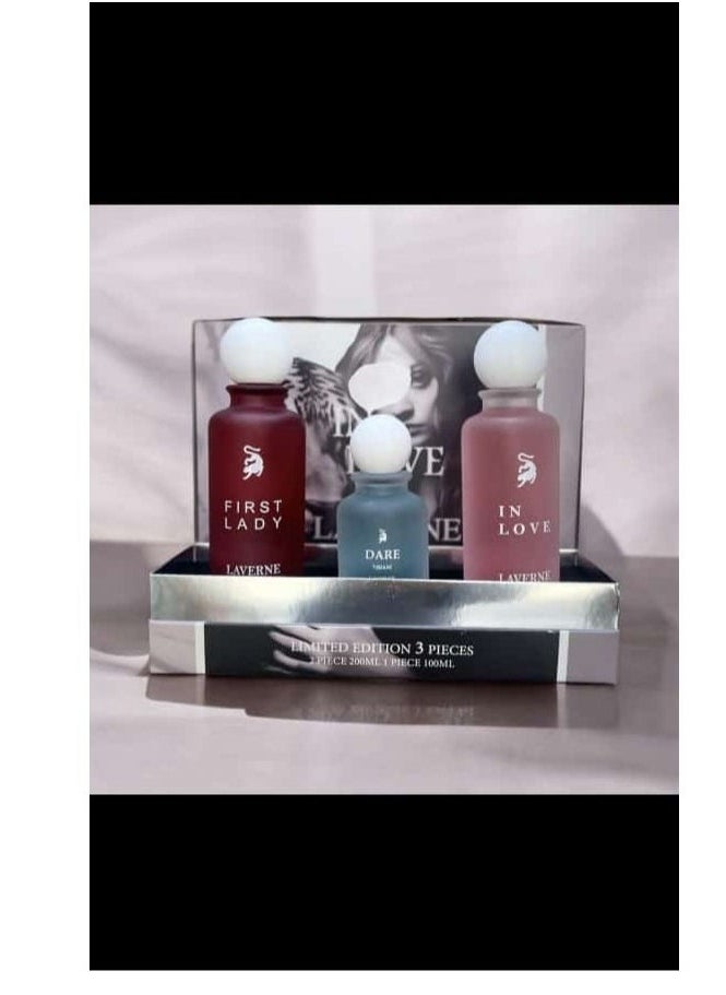 Laverne - New Laverne perfumes First Lady 200ml, Dear Laverne 100ml and In Love Laverne 200ml - Image 1