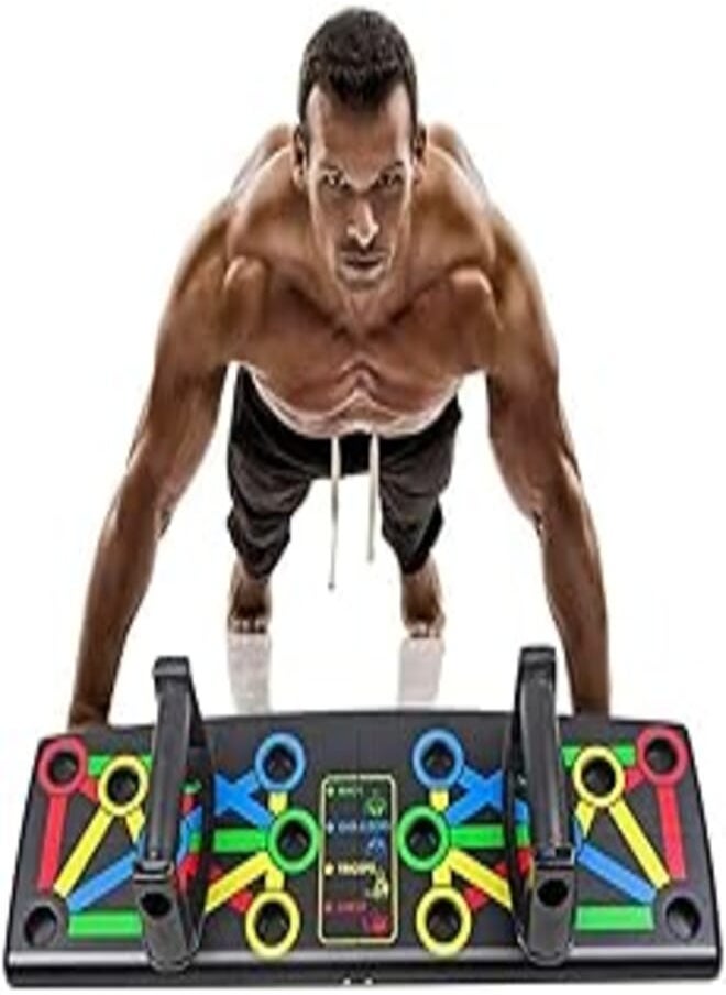 OR Foldable Color Power Press Push Up Rack Board 