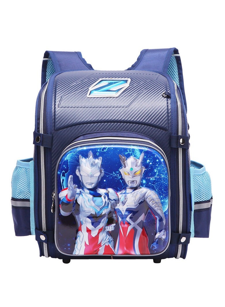 Ultraman's New Children's Space Bag Burden-reducing Waterproof Primary School Student Backpack 