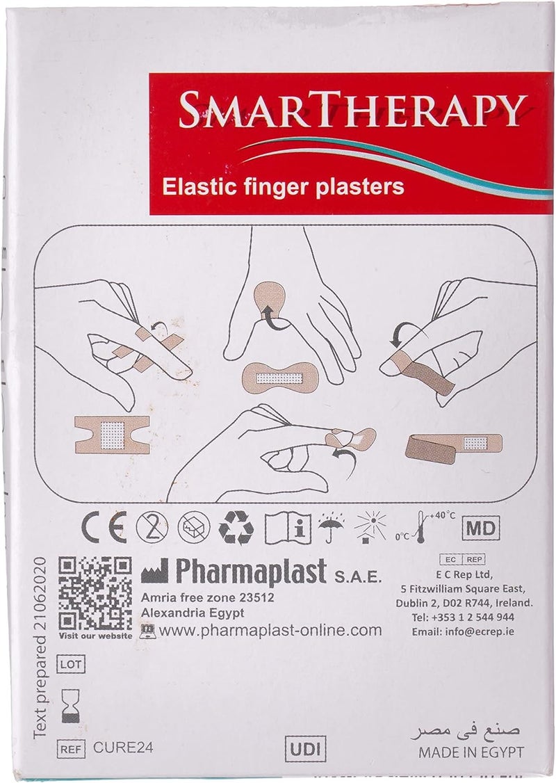 Smart Therapy لصقات أصابع مرنة للعلاج الذكي - 24 قطعة متنوعة - Image 2