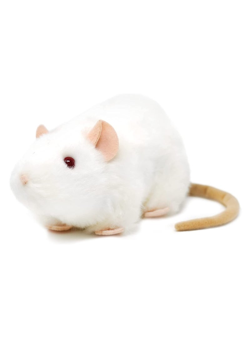 Viahart Wylie The White Rat Soft Plush toy for Kids | Huggable Stuffed Animals| Fluffy toys for Baby, Children, Toddler | Polyester Fabric | Polypropelene Filling | Recommended Age 3+