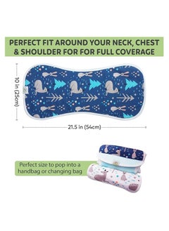 Moro Moro Curvy Waterproof Burp Towel – Ultra-Absorbent & Soft Cotton  - Image 2