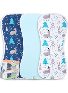 Moro Moro Curvy Waterproof Burp Towel – Ultra-Absorbent & Soft Cotton  - Image 1