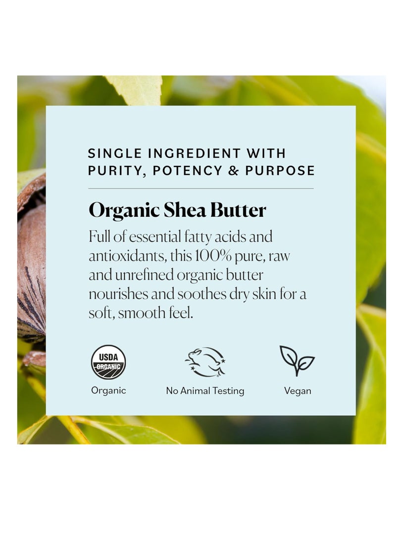 Sky Organics Organic Shea Butter, 15 oz - Nourishes, Soothes, and Softens Dry Skin - Raw & Unrefined - Essential Fatty Acids & Antioxidants - Natural, Vegan & Cruelty Free - Skin Care & Self Care - Image 3