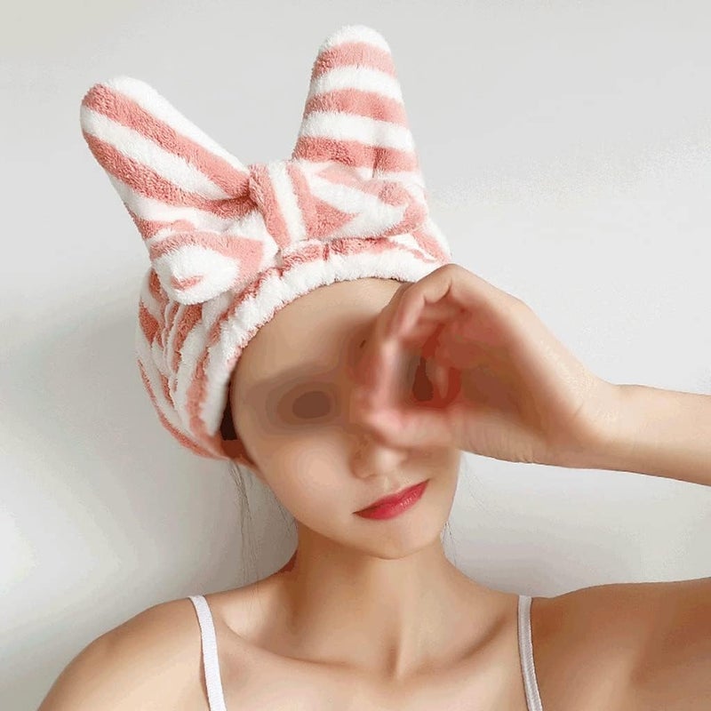 Dry Hair Cap Water-absorbing Quick-drying Women's Shower Cap Wipe Hair Thicken Shampoo Dry - Image 3