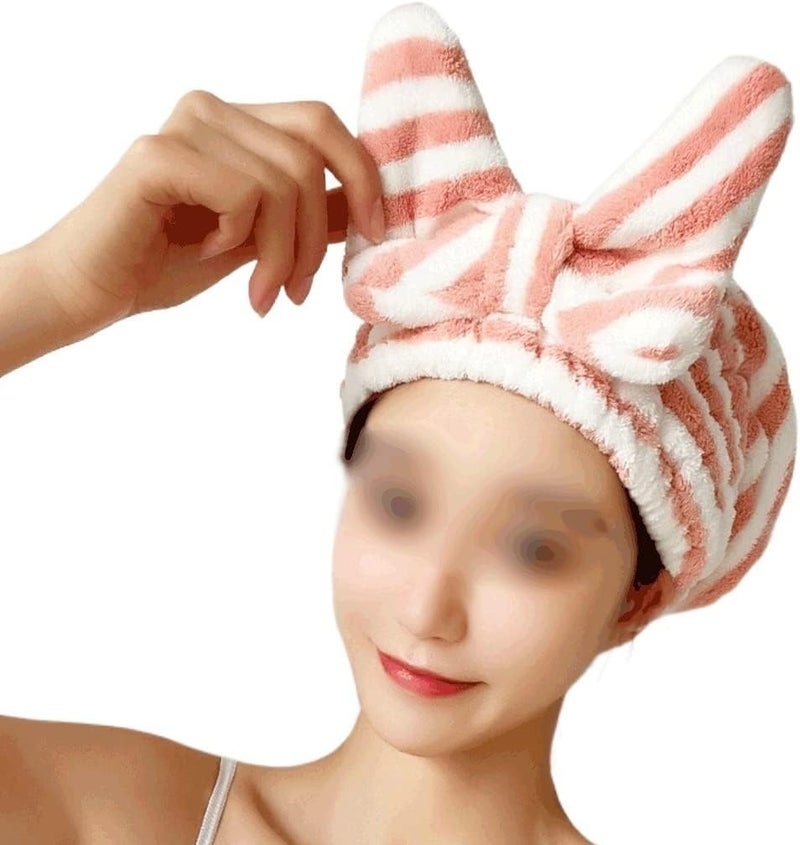 Dry Hair Cap Water-absorbing Quick-drying Women's Shower Cap Wipe Hair Thicken Shampoo Dry - Image 1