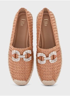 ELLA Diamante Trim Espadrille  - Image 4