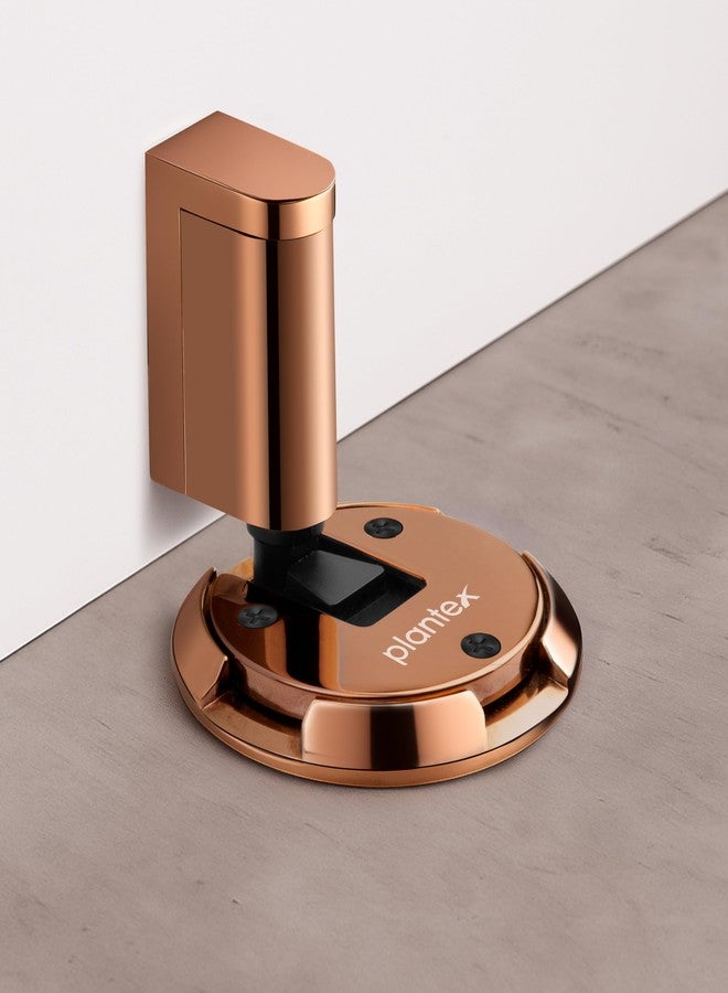 Plantex Door Stopper for Home/Floor Mounted Doors Stopper/Door Stoppers for Hotel/Office/Stops for Door -Pack of 1 (Rose Gold) - Image 1