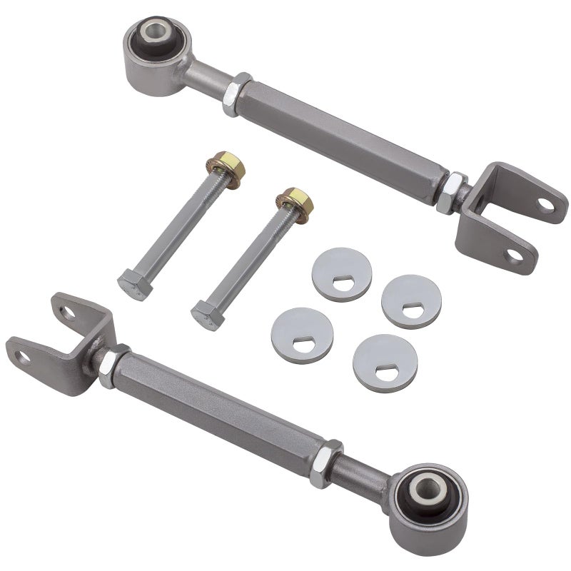 أذرع كامبر خلفية من maXpeedingrods لنيسان 370Z 2009-2016 ولإنفينيتي G35 كوبيه سيدان G37 M35 M45 Q40 QX70 مع براغي كام