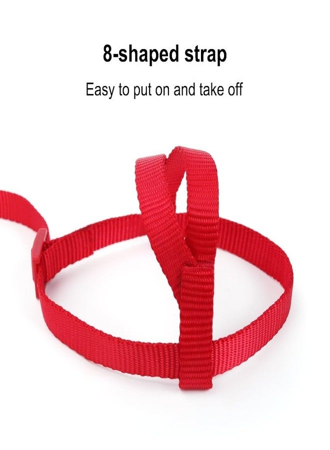 MiOYOOW Parrot Harness Leash, Anti Bite Bird Training Leash Adjustable Parrot Flying Rope for Parrot Budgerigar Lovebird Cockatiel - Image 5