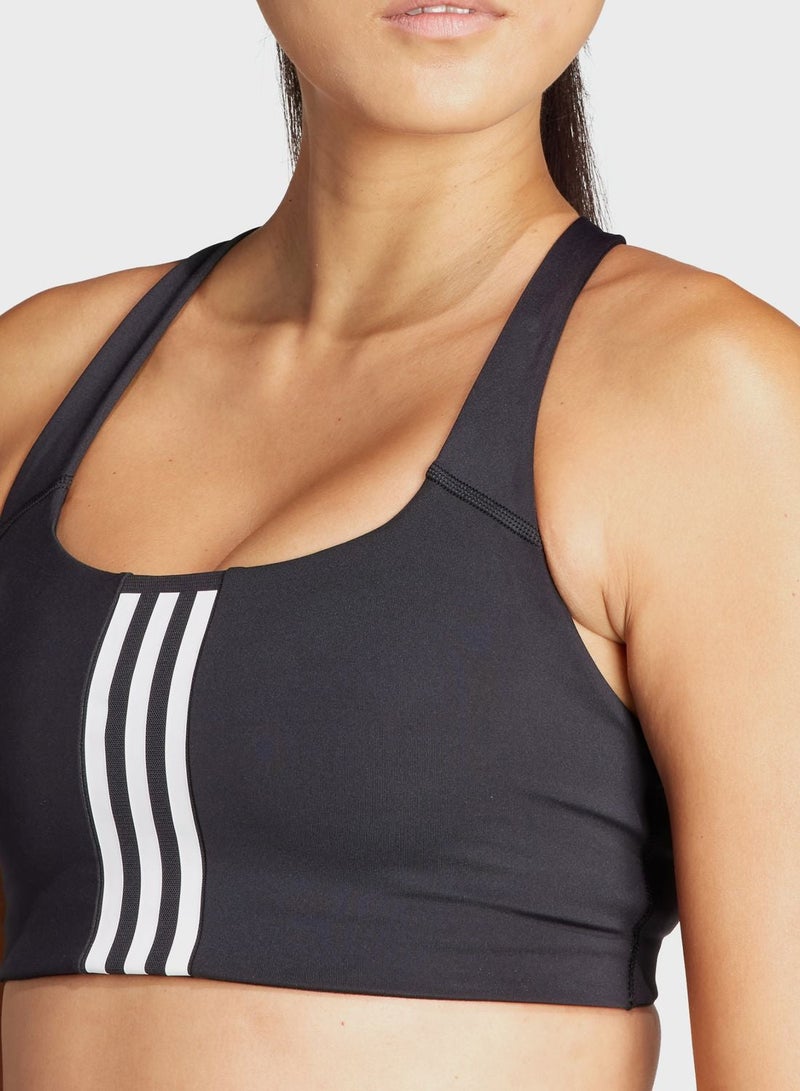 Adidas PLIM MS 3S BRA      BLACK - Image 3