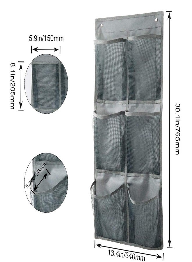 Yocice Wall Mounted Shoes Rack 2Pack/Can Store 6Pairs of Sneakers,with Sticky Hanging Mounts, Shoes Holder Storage Organizer Shelf,Door Shoe Hangers (SM06-Gray-2) - Image 2