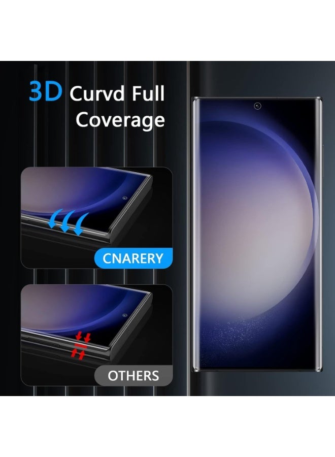 MaxGuard Privacy Screen Protector for Samsung Galaxy S23 Ultra | Anti-Spy | Anti-Scratch | HD Clarity | Bubble-Free Installation | Black - Image 5
